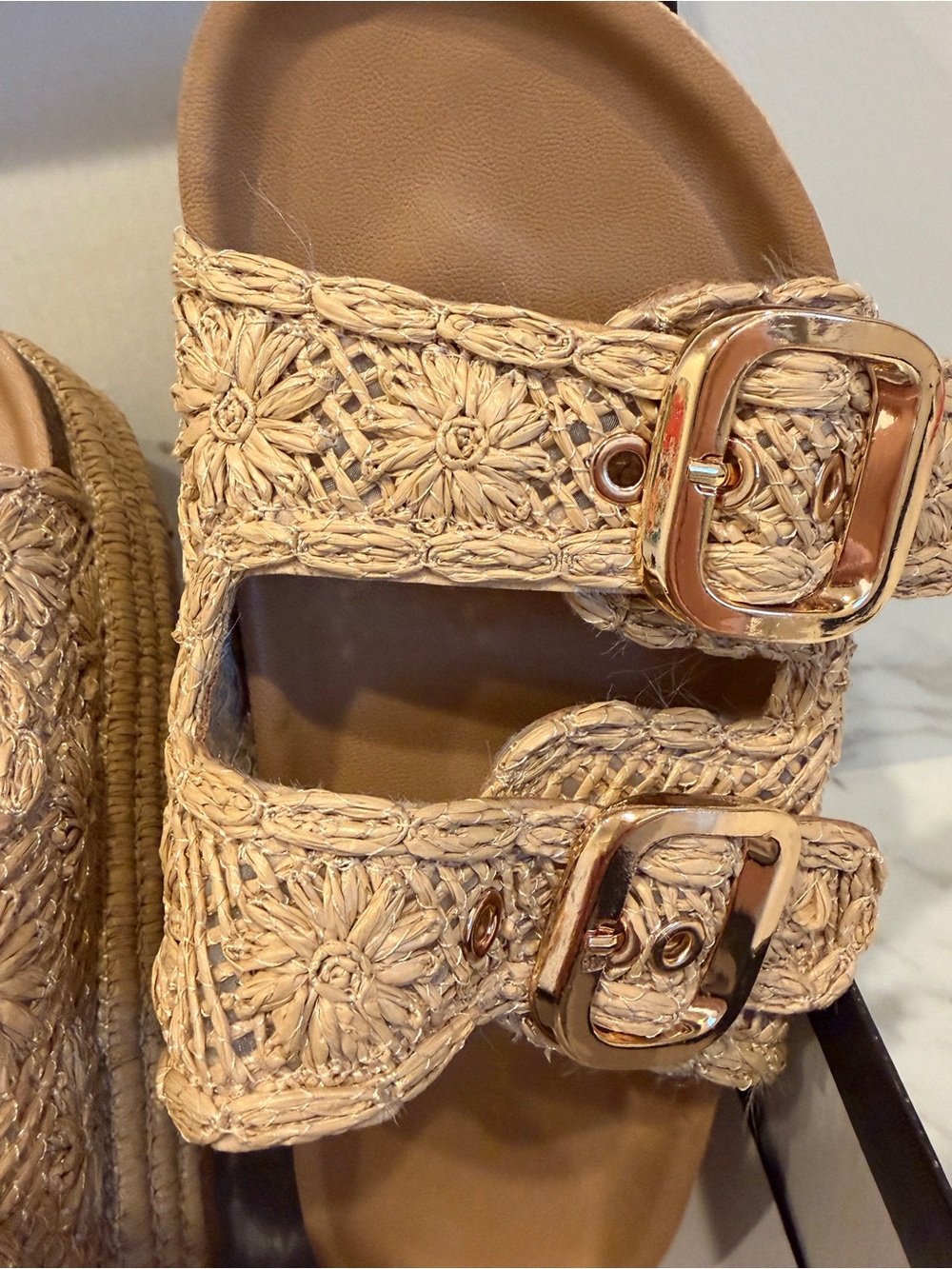 Madden Girl Bali Raffia Sandals
